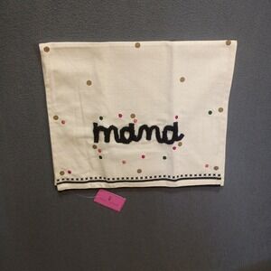 Simply Southern Mama Embroidered Polka Dot Kitchen Tea Dish Hand Towel Gift